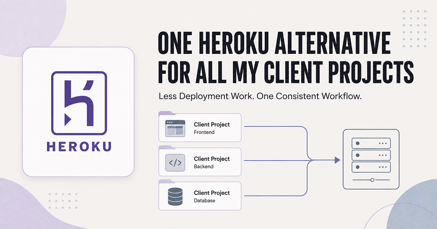The Best Heroku Alternative I Found for Managing Client Deployments