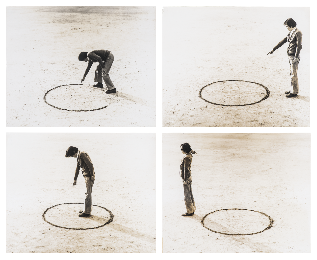 이건용, 장소의 논리, 1975