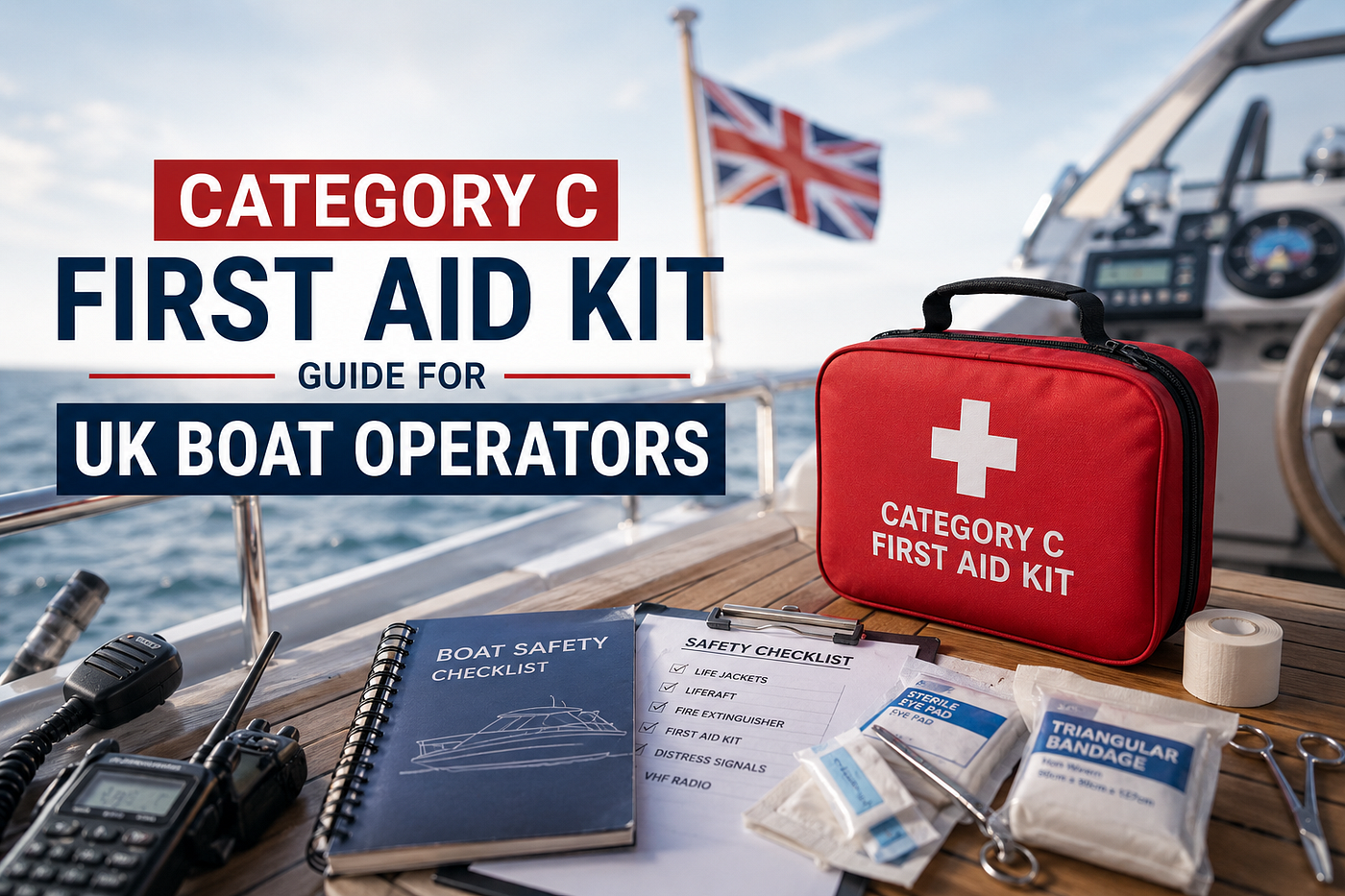 Category C First Aid Kit Guide for UK Boat Operators