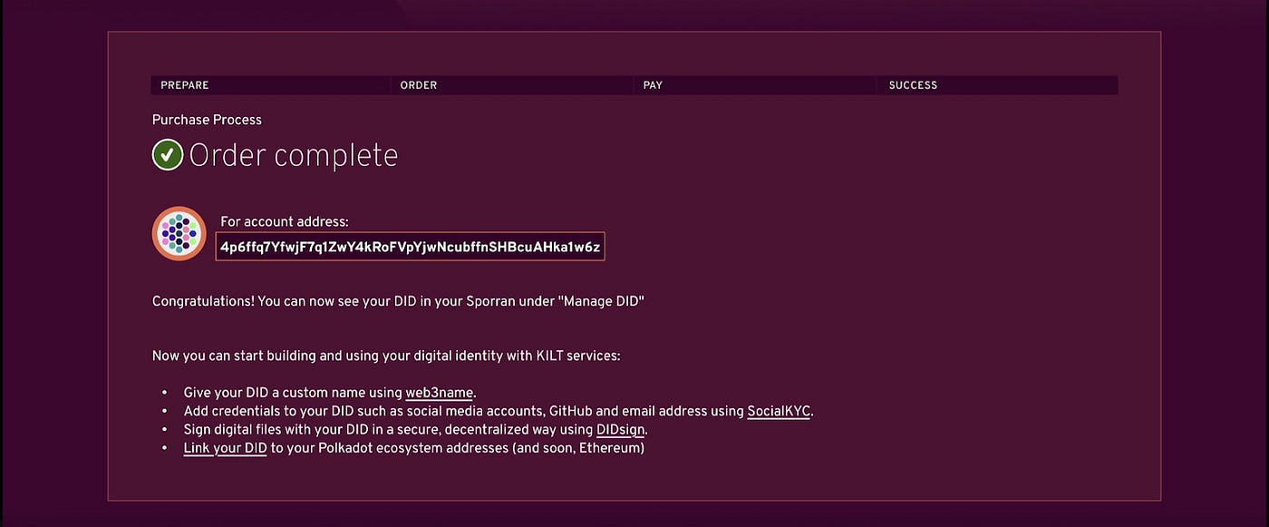 Get Your DID: Now You Can Pay with KILT and PayPal | by KILT Protocol | kilt-protocol  | Medium