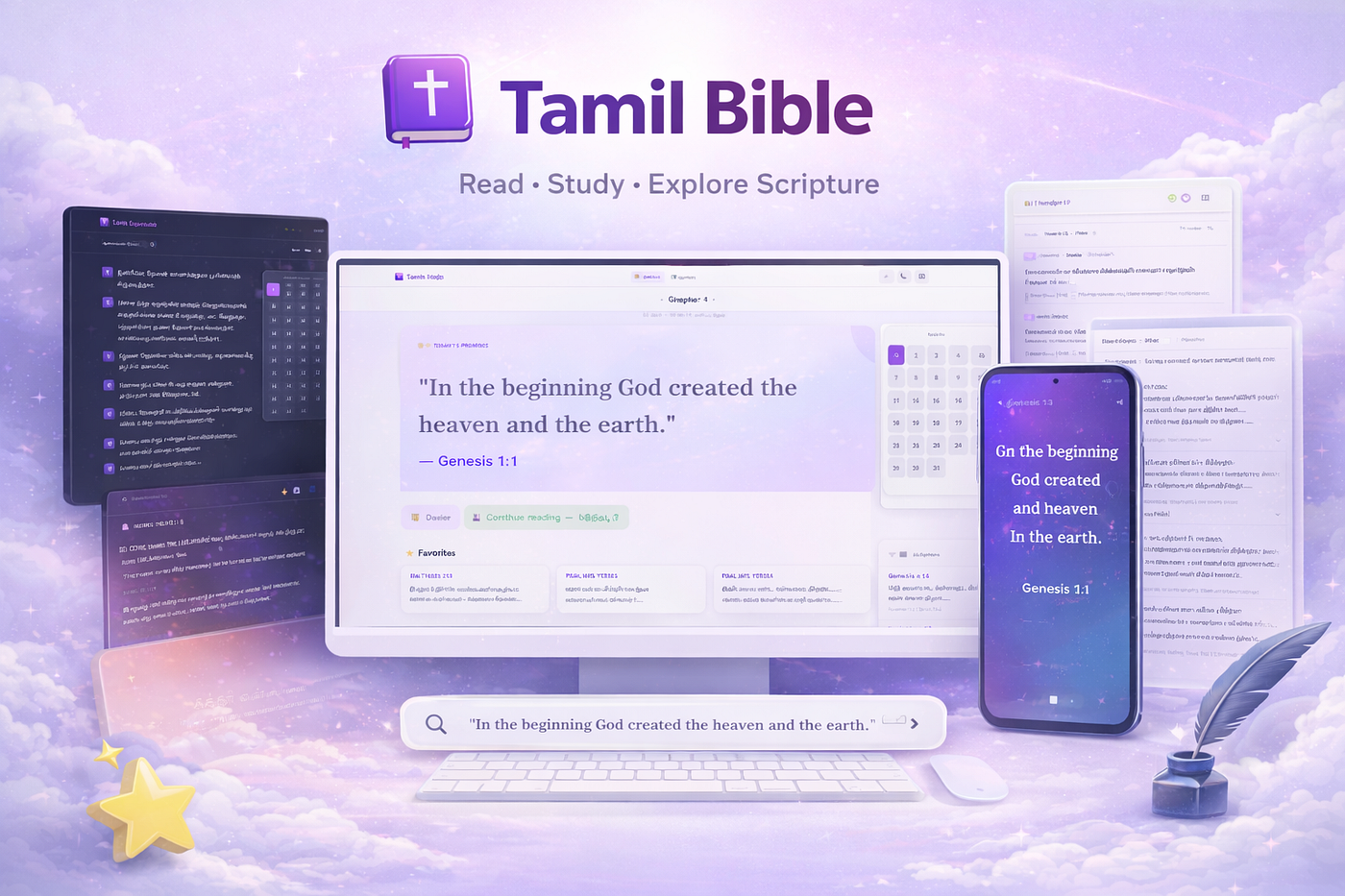 A Powerful Tamil Bible App for Deep Scripture Study — Cross References, Timeline Explorer, and…