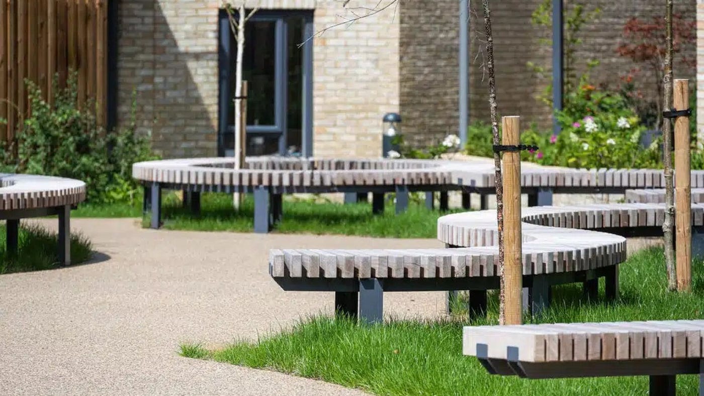 Designing outdoor environments that encourage connection and ease