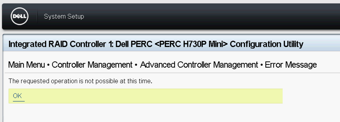 Switching the Dell Perc H370p to HBA Mode | by Carl Liebich | Medium