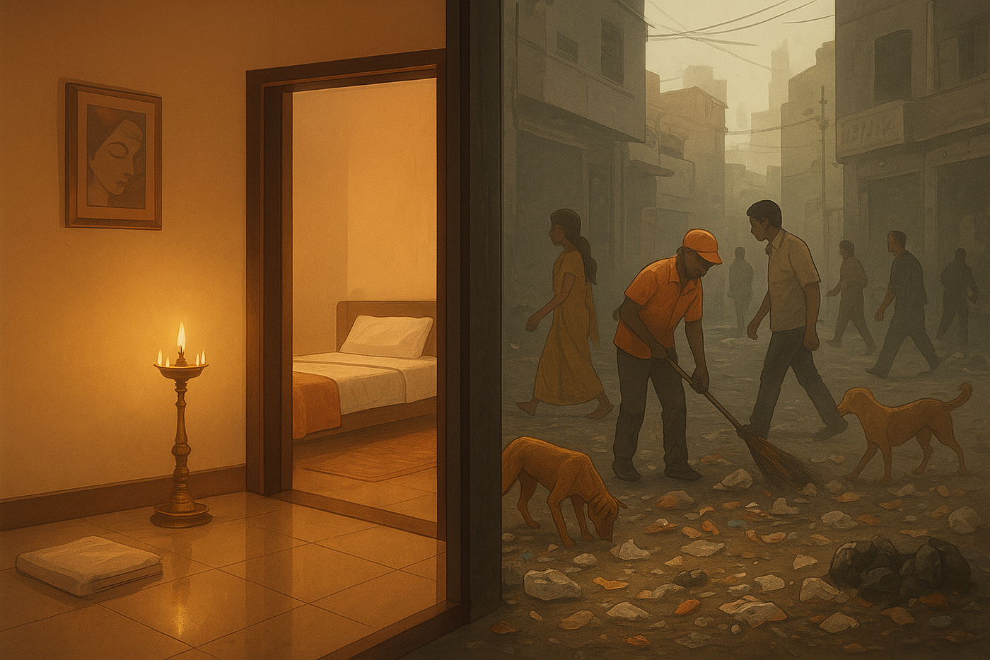 Why Indians Keep Homes Clean but Streets Filthy: A Cultural Reality Check | by Abhishek | The Quiet Insights | Medium