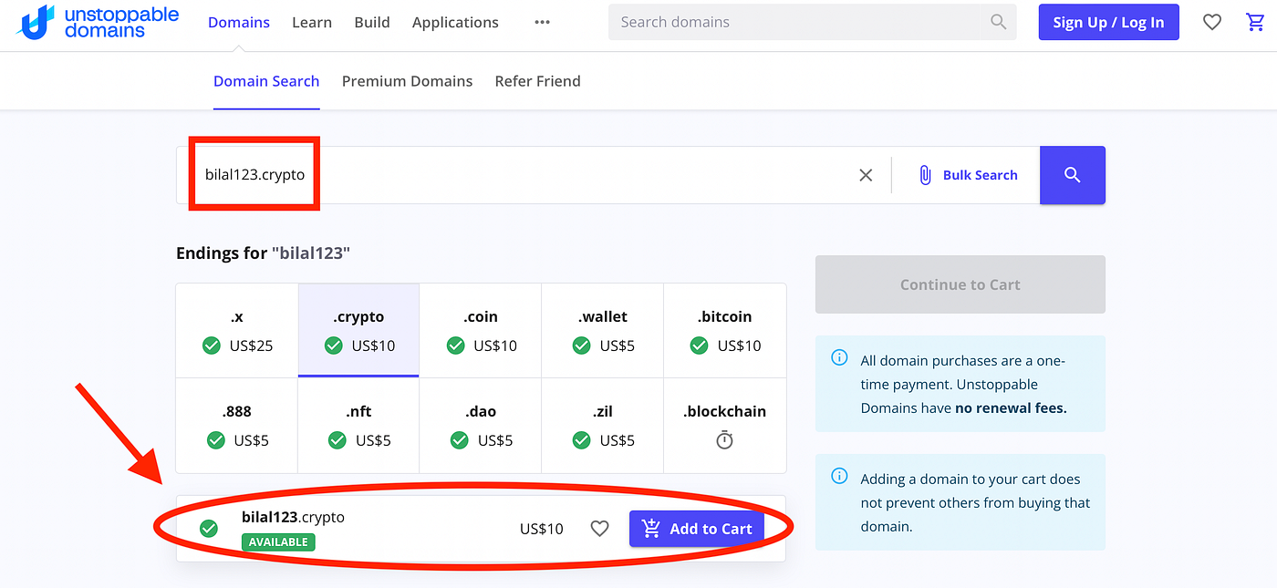 NFT Domains — The Best One Out There! | by Bilal Bin Saqib | Medium