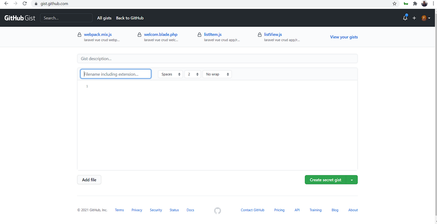 How to add ( embed ) code in Medium, using GitHub Gist. | by Abdullah Al  Hommada | Dev Genius