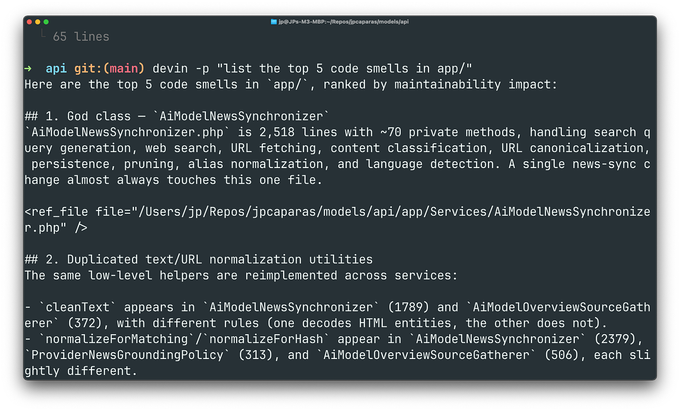 If you use `claude -p`, then you’ll feel right at home.