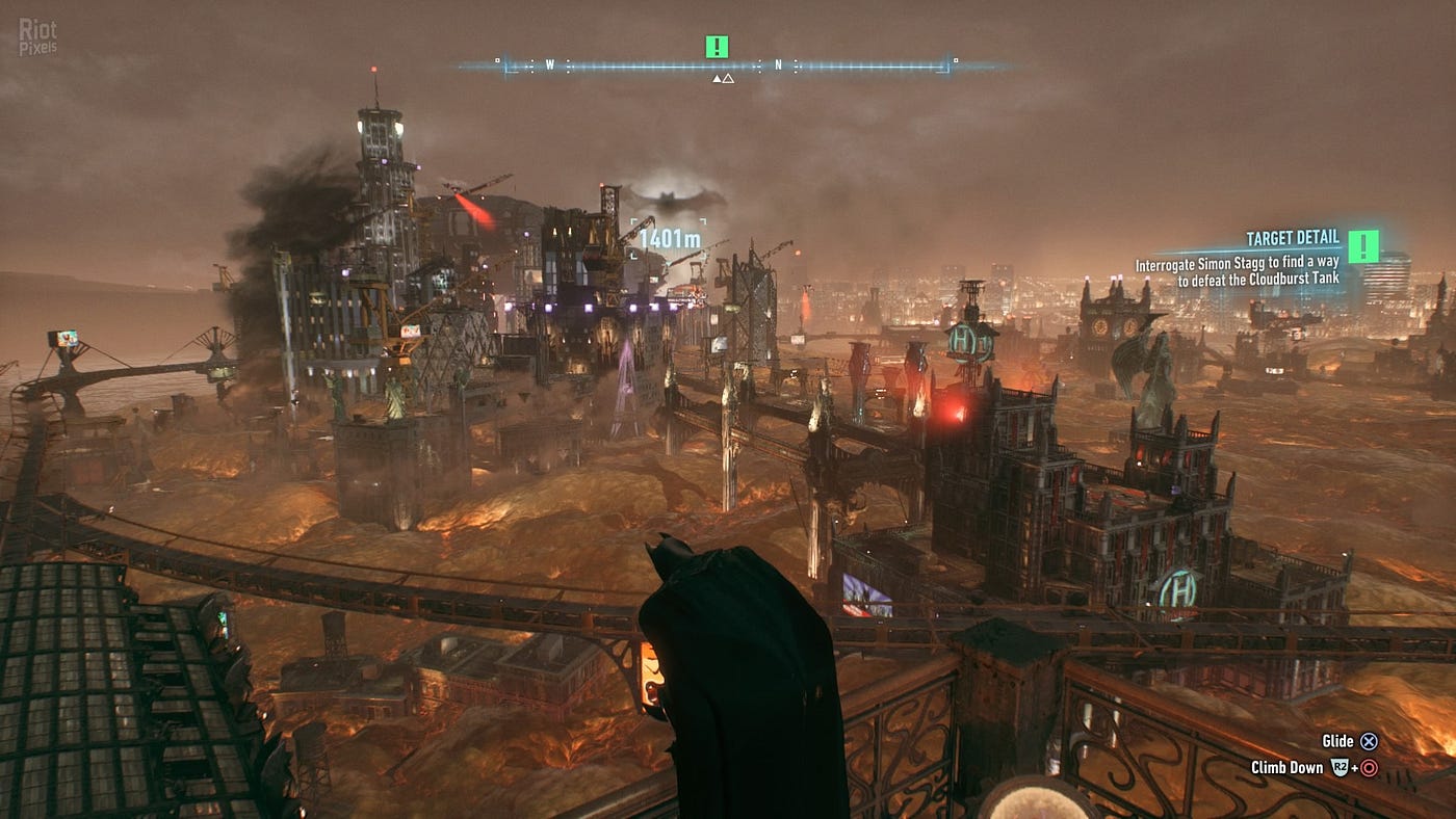 Batman: Arkham Asylum - game screenshots at Riot Pixels, images