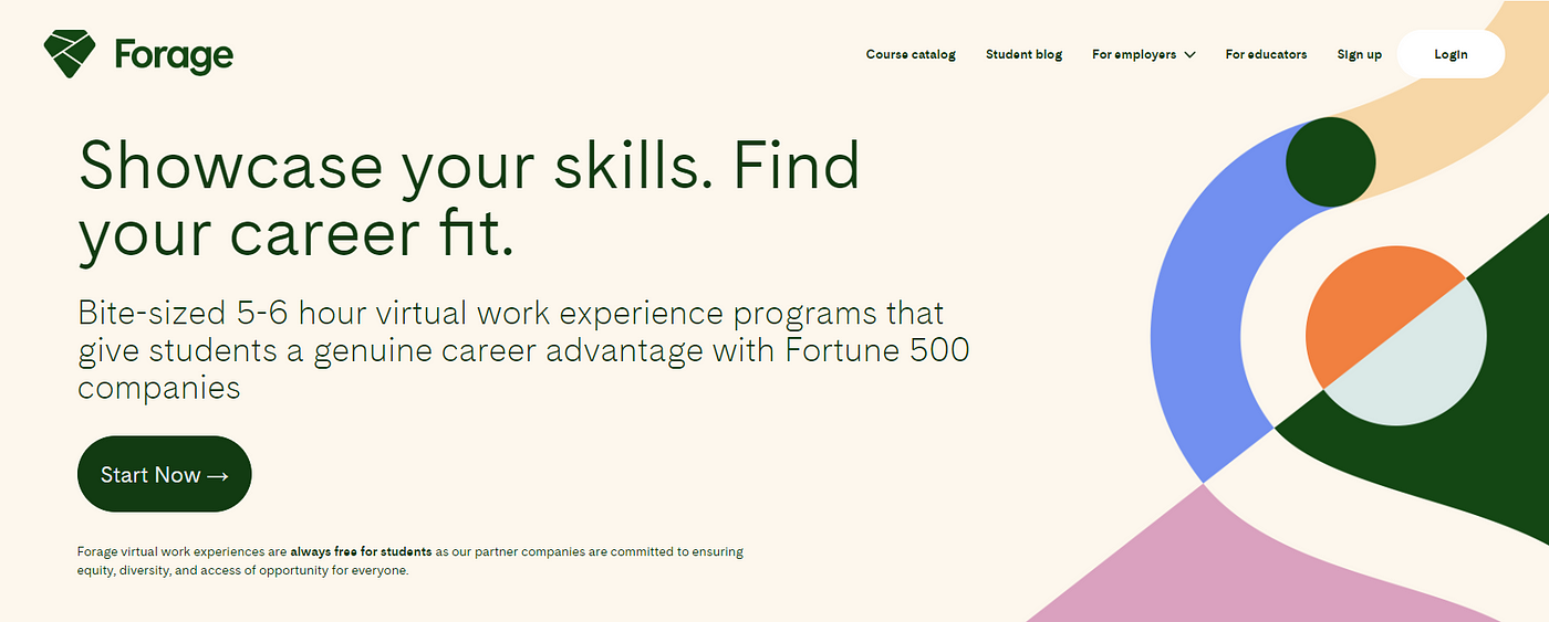 Forage: Virtual Job Simulations: Career Process & Resources