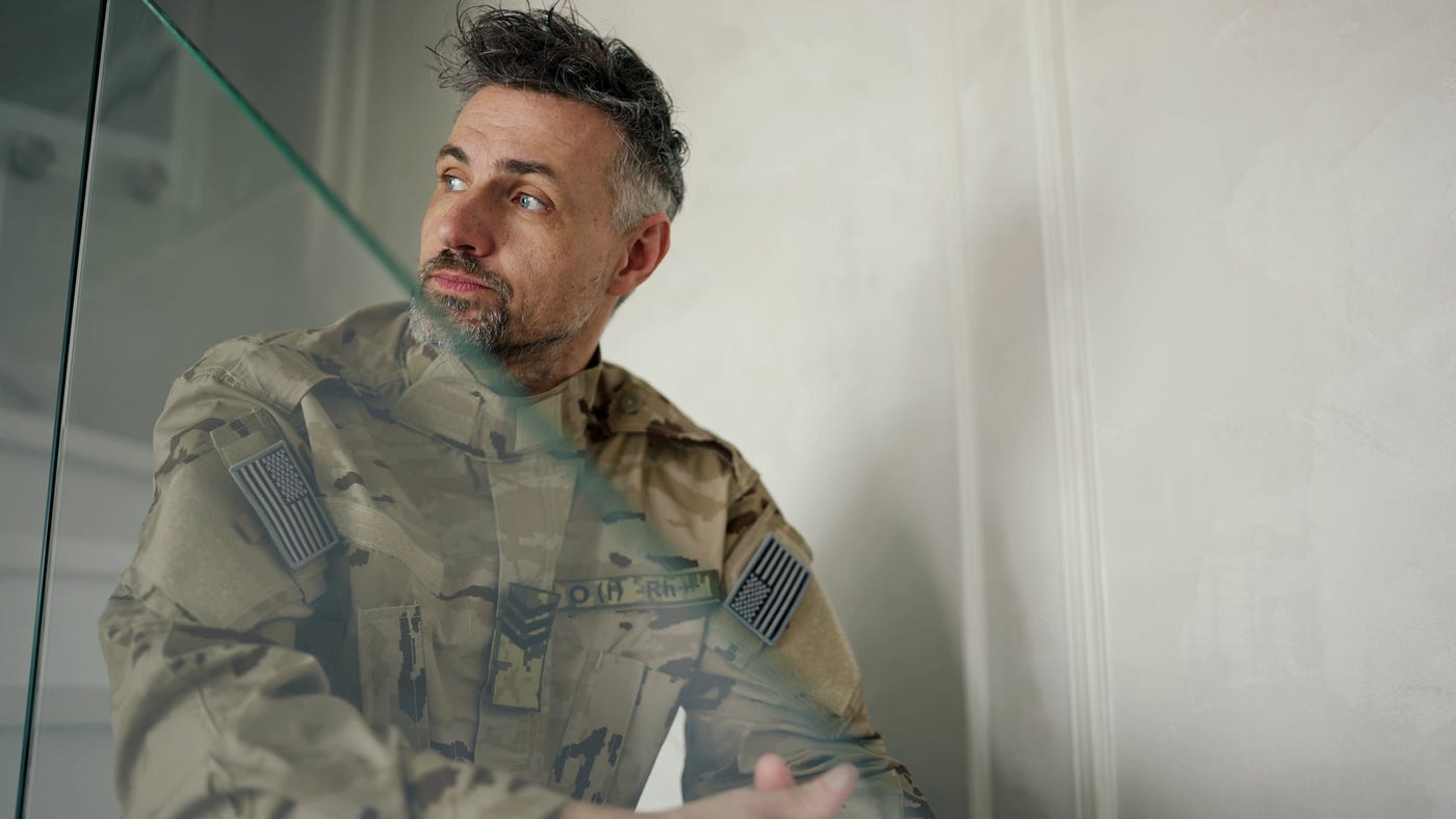 This could be my friend Todd, who died while serving his country. He’s a man. But nowadays it seems, “it depends.” (Source: Audioblocks.com)