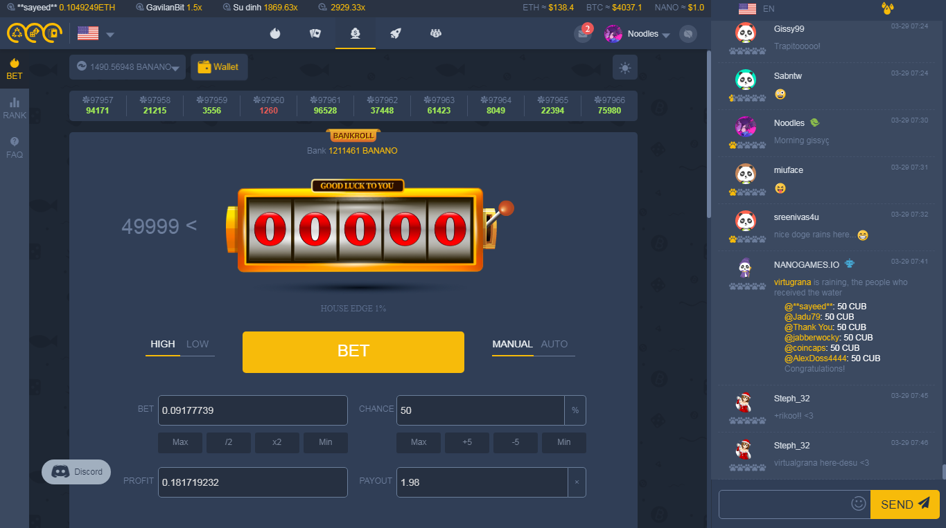 NANOGAMES.IO. NanoGames is a Crypto-based, social… | by Noodles | Medium