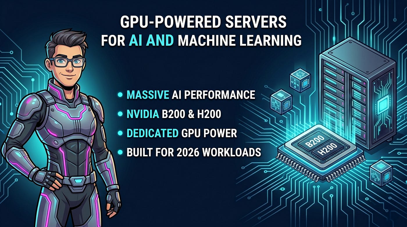 GPU-Powered Dedicated Servers for AI and Machine Learning