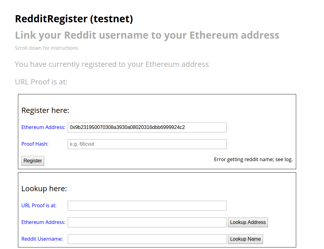 Introducing Register.eth — online identities linked to Ethereum | by Shaun  Schutte | Registereth | Medium