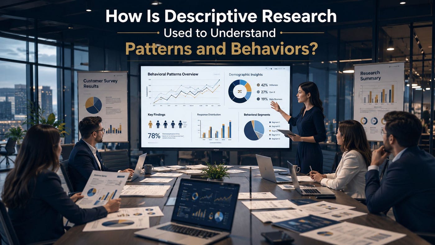 How Is Descriptive Research Used To Understand Patterns And Behaviors?