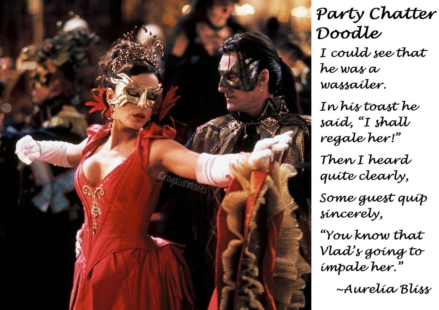 The masquerade ball from Van Helsing.