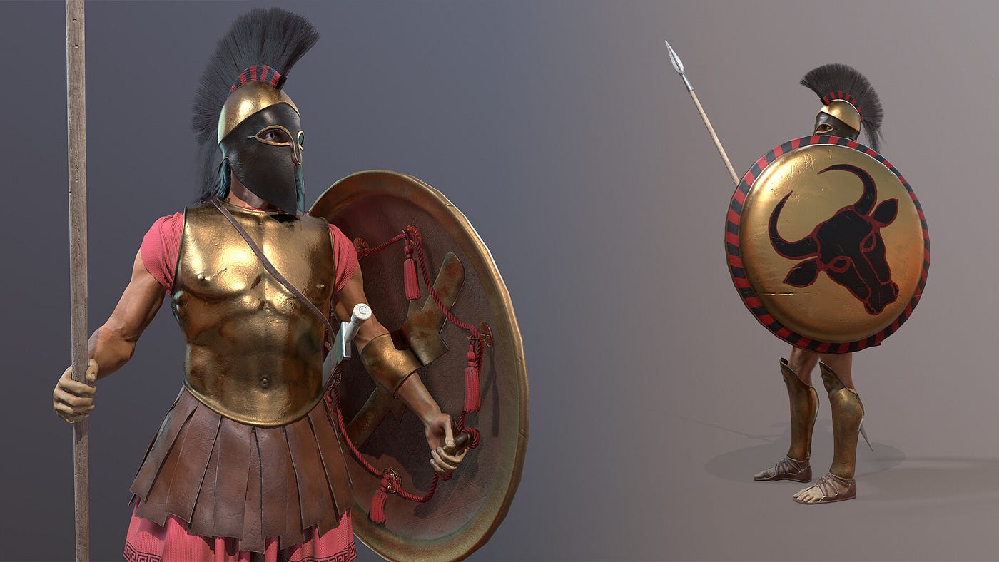 ancient greek army