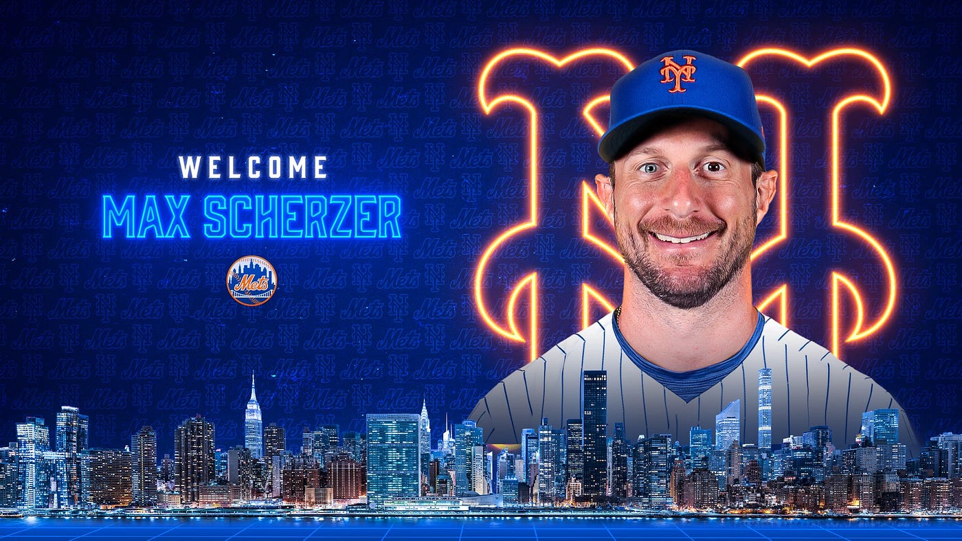 METS SIGN THREE-TIME CY YOUNG AWARD WINNER MAX SCHERZER, by New York Mets