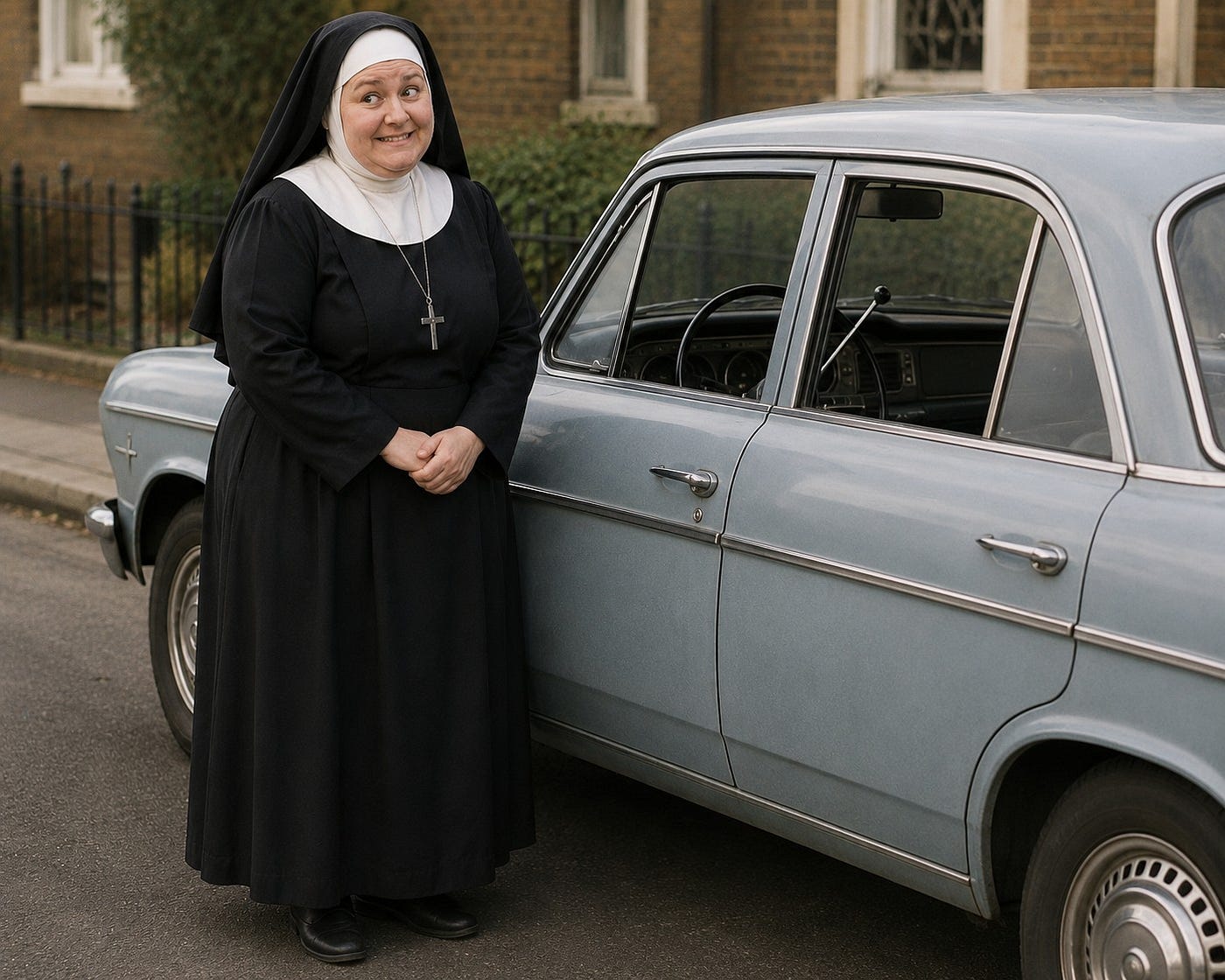 Teaching Sister Agnes to Drive