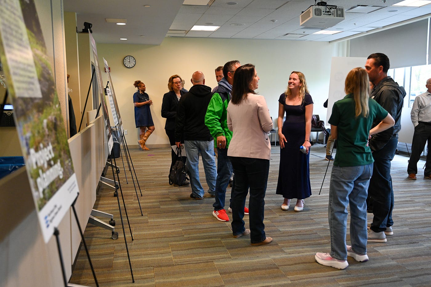 Employees engaged with customers across multiple events in the month of May.