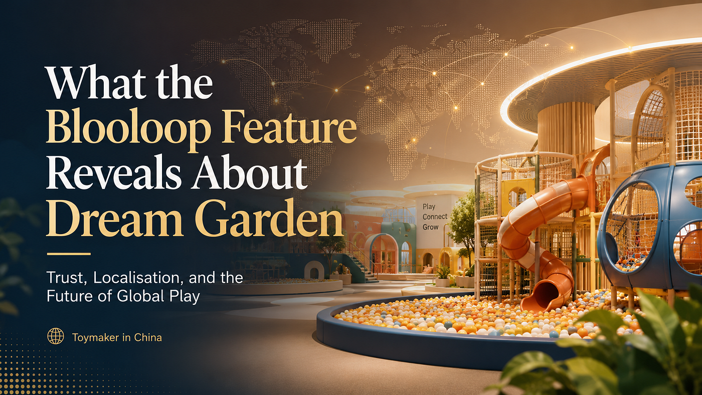 What the Blooloop Feature Reveals About Dream Garden and the Future of Toymaker in China