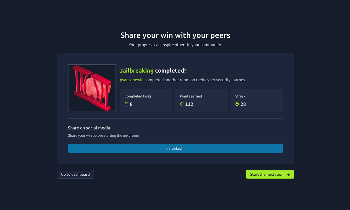 Jailbreaking THM(TryHackMe) Walkthrough
