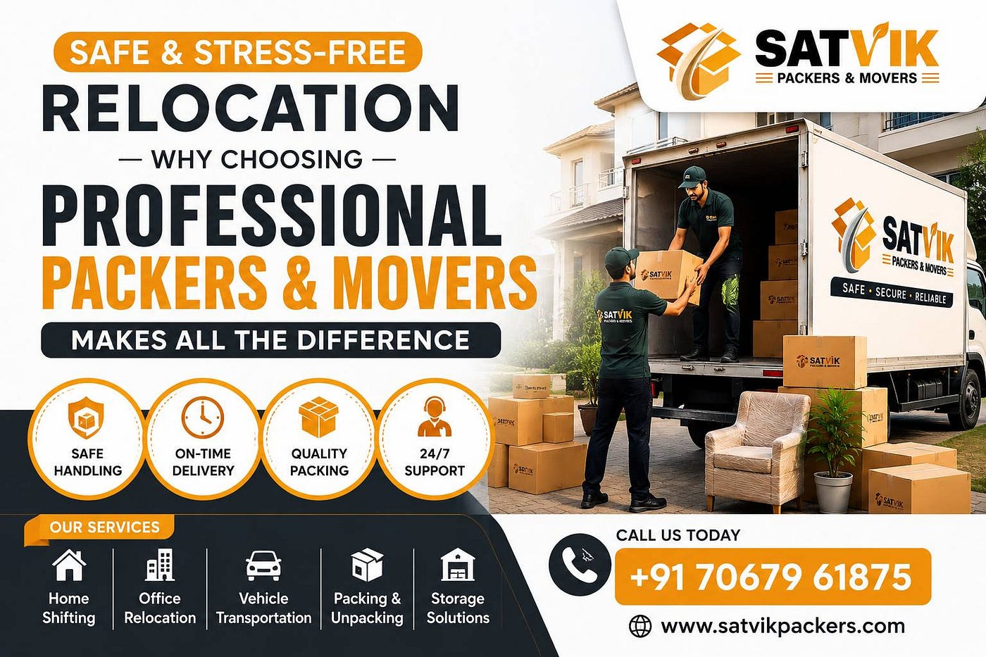 Professional Packers and Movers in India | Safe Home & Office Relocation