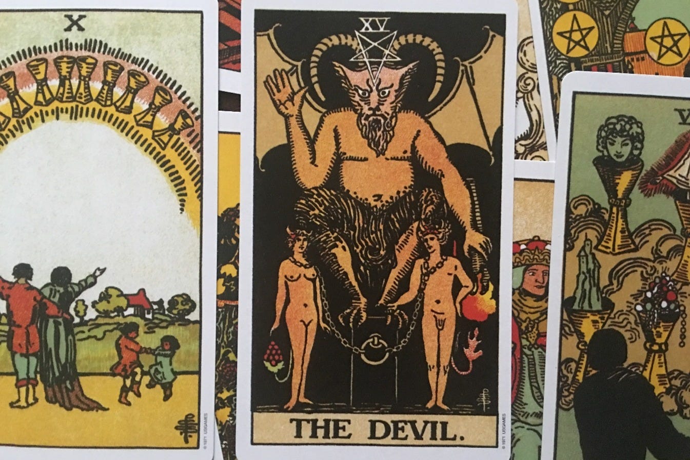 O Diabo : Carta XV do Tarot. O Tarot é composto por 78 cartas… | by Lucca  Ferronatto | Medium