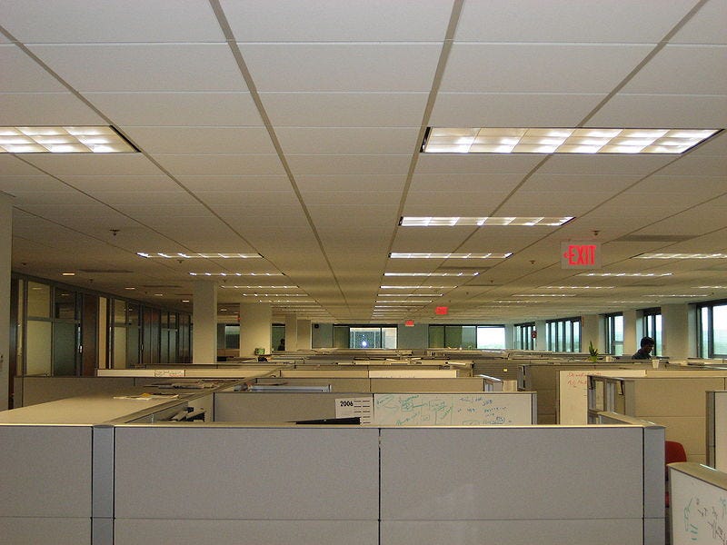 Your Office Sucks. And It's Probably The Lighting | by Jamesbedell | I. M.  H. O. | Medium