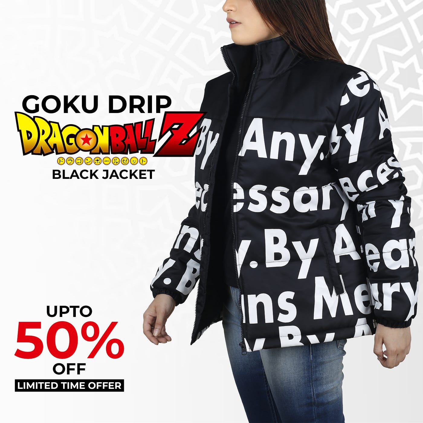 Dragon Ball Z Goku Drip Jacket - Just American Jackets