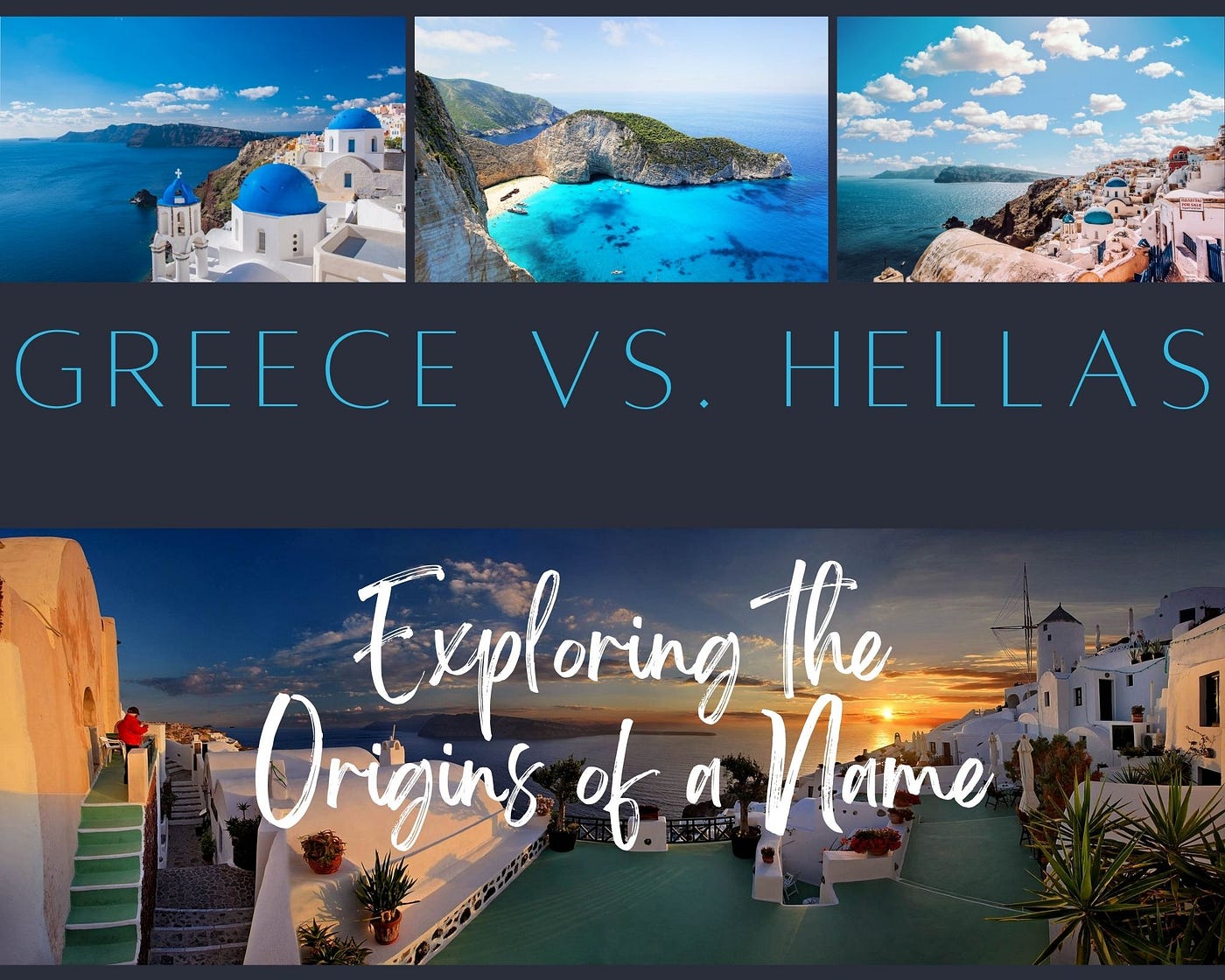 Greece vs. Hellas: Exploring the Origins of a Name” | by Krishika 
