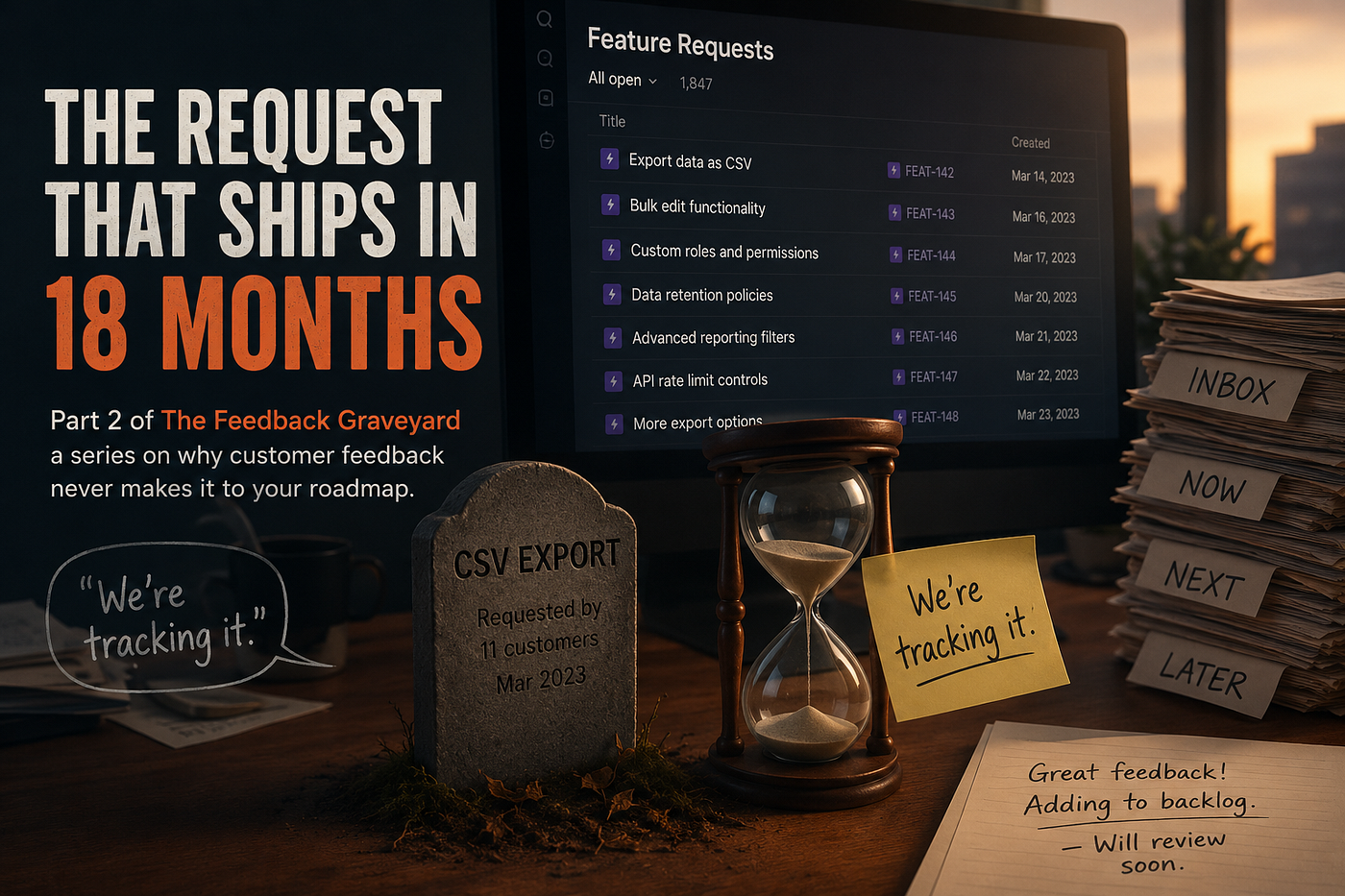 The request that ships in 18 months