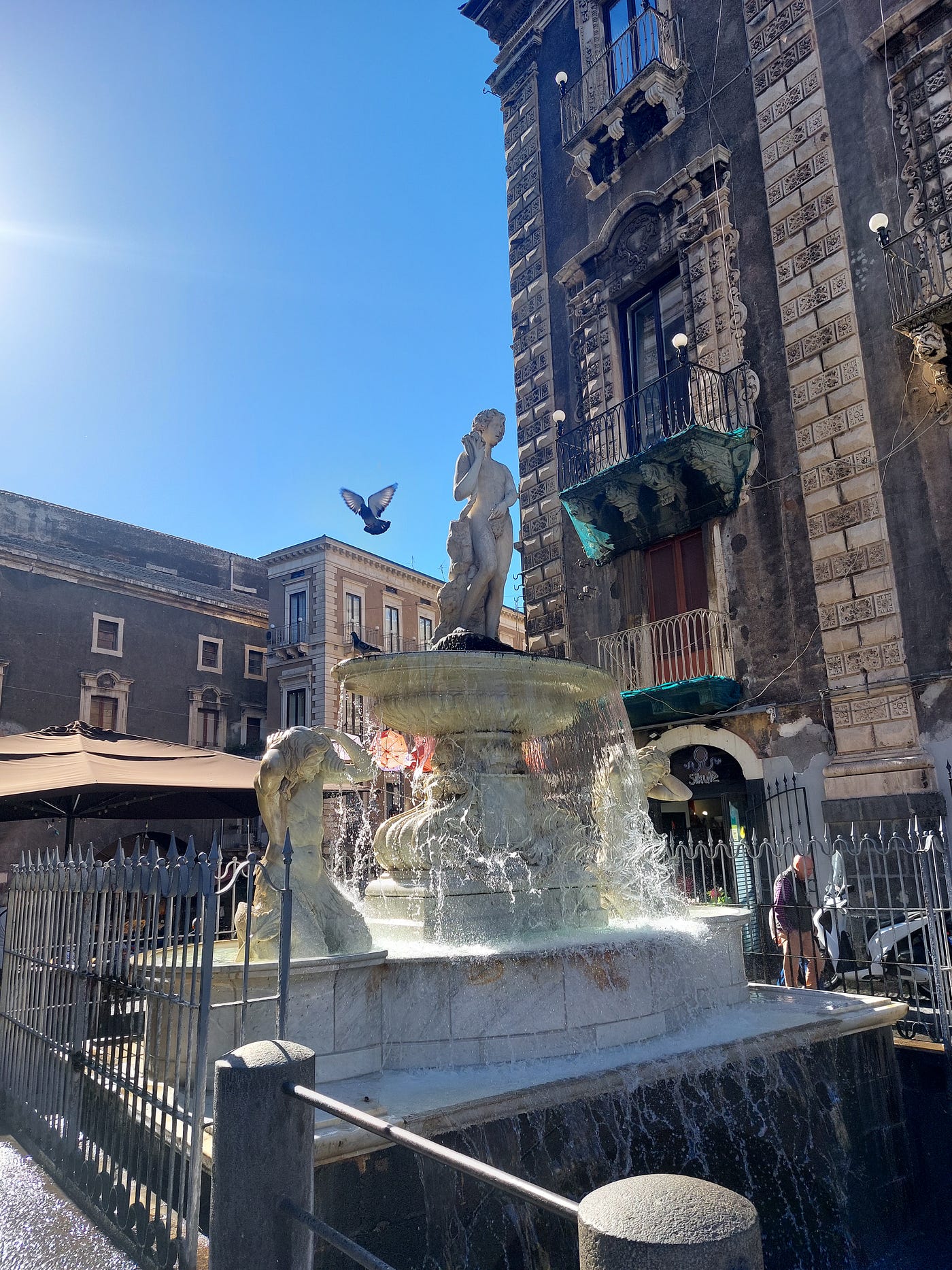 Sights of Catania. Images by the author.