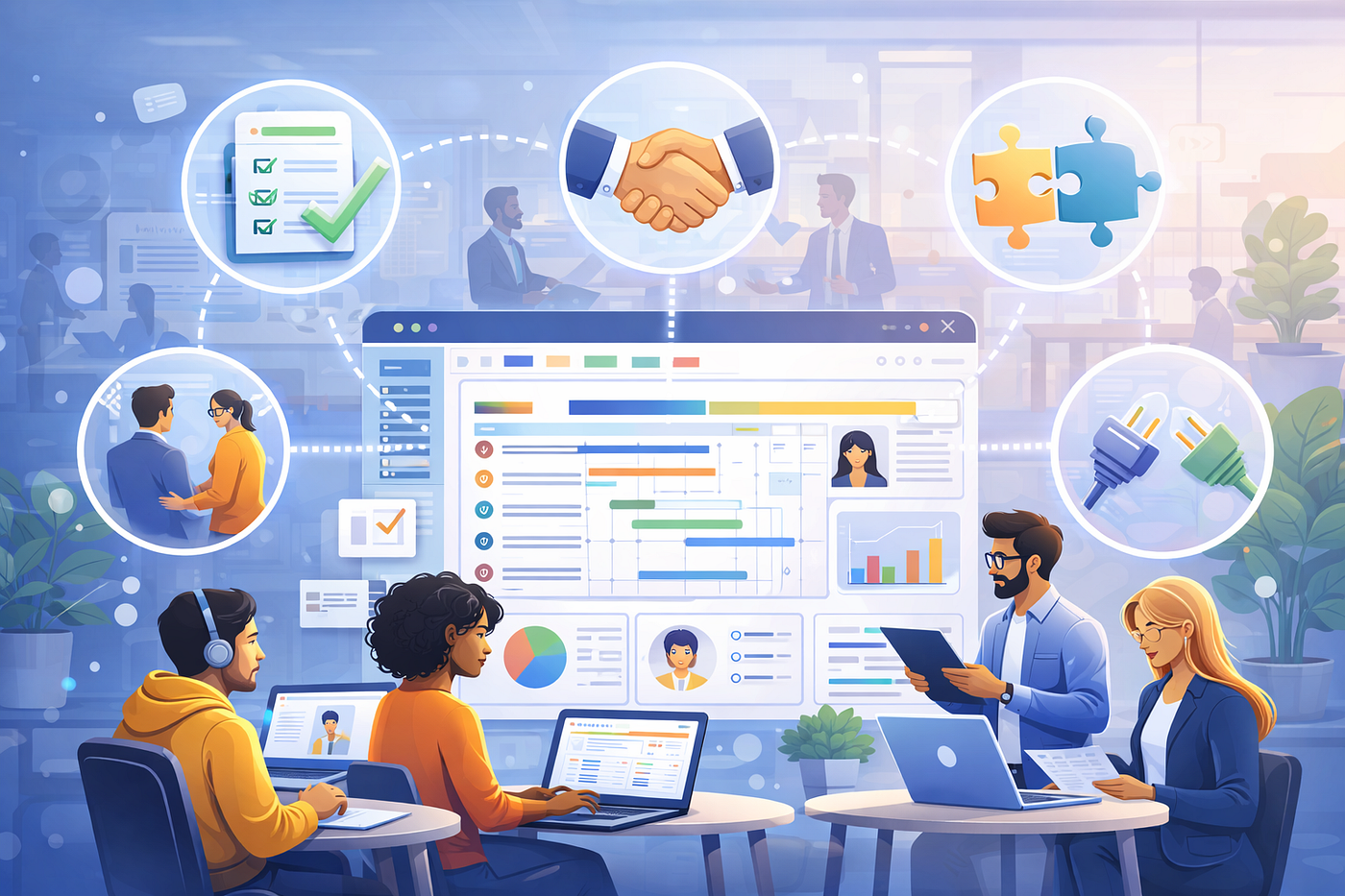 What Indicates Low Implementation Risk for Project Software in a Business