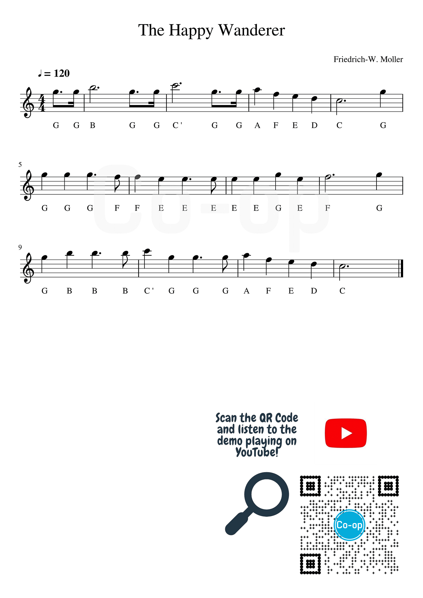 Learn “The Happy Wanderer” in 5 Minutes