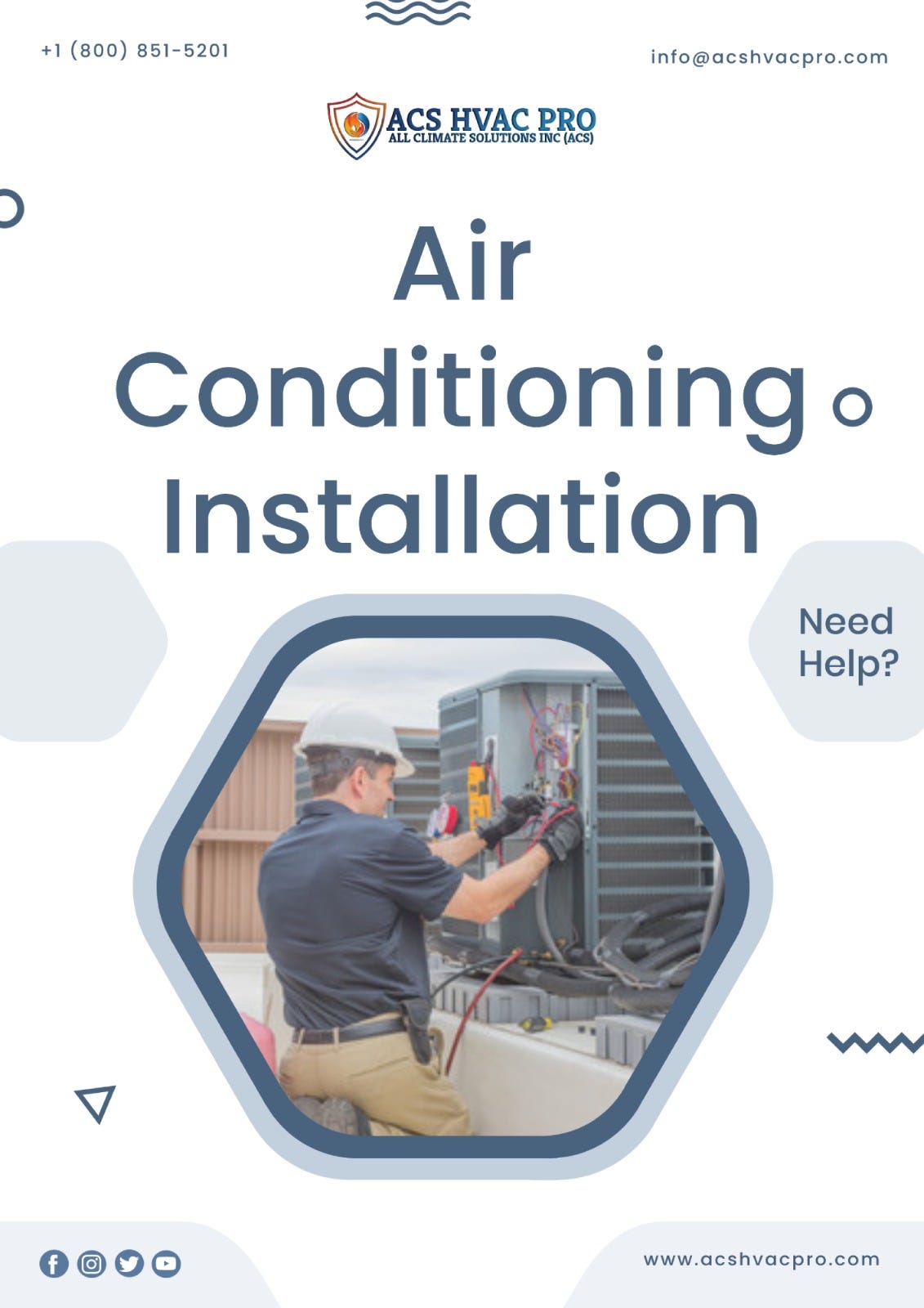 Stay Cool And Comfortable With Professional Air Conditioning Installation  Services!!! | by ACS HVAC Pro | Medium