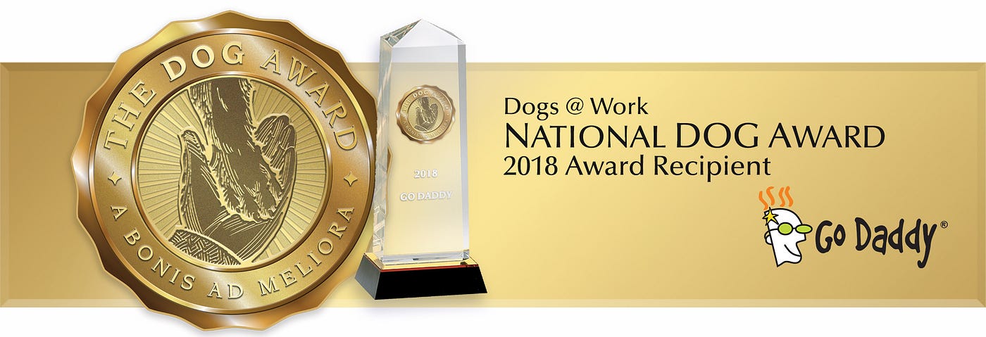 GODADDY TO RECEIVE 2018 DOG AWARD
