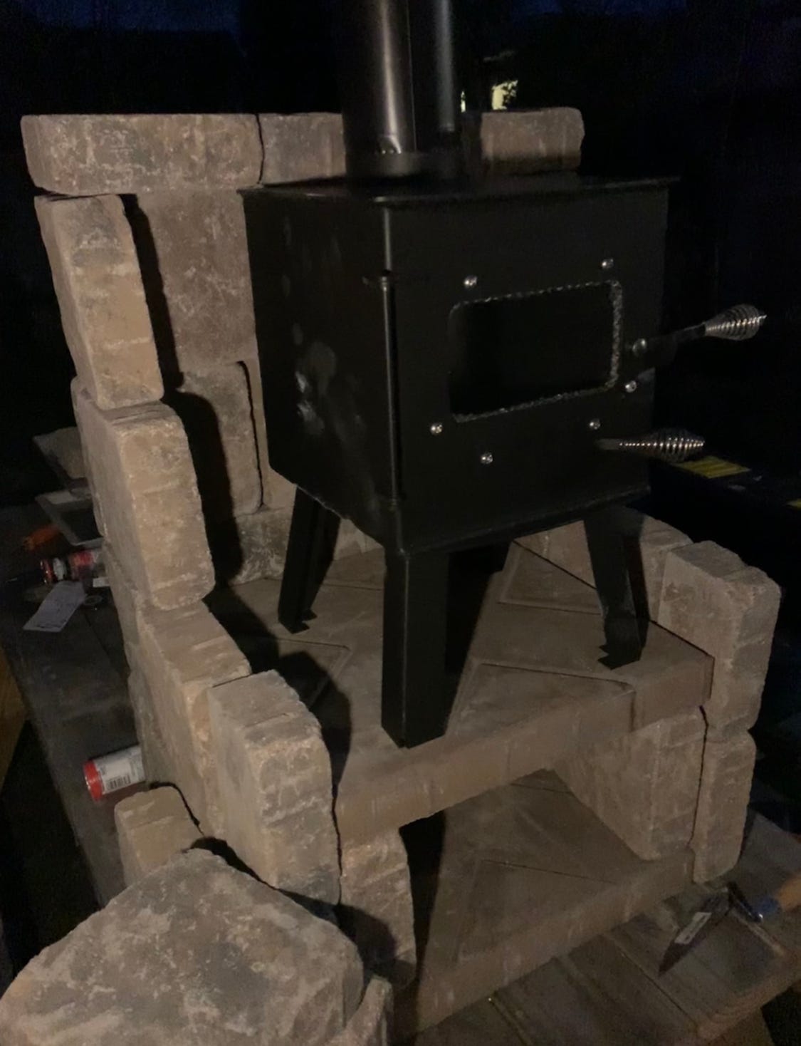 Arguing with a Wood Stove. …installing a mini woodsman stove in a… | by  Charlie Hamilton | Medium