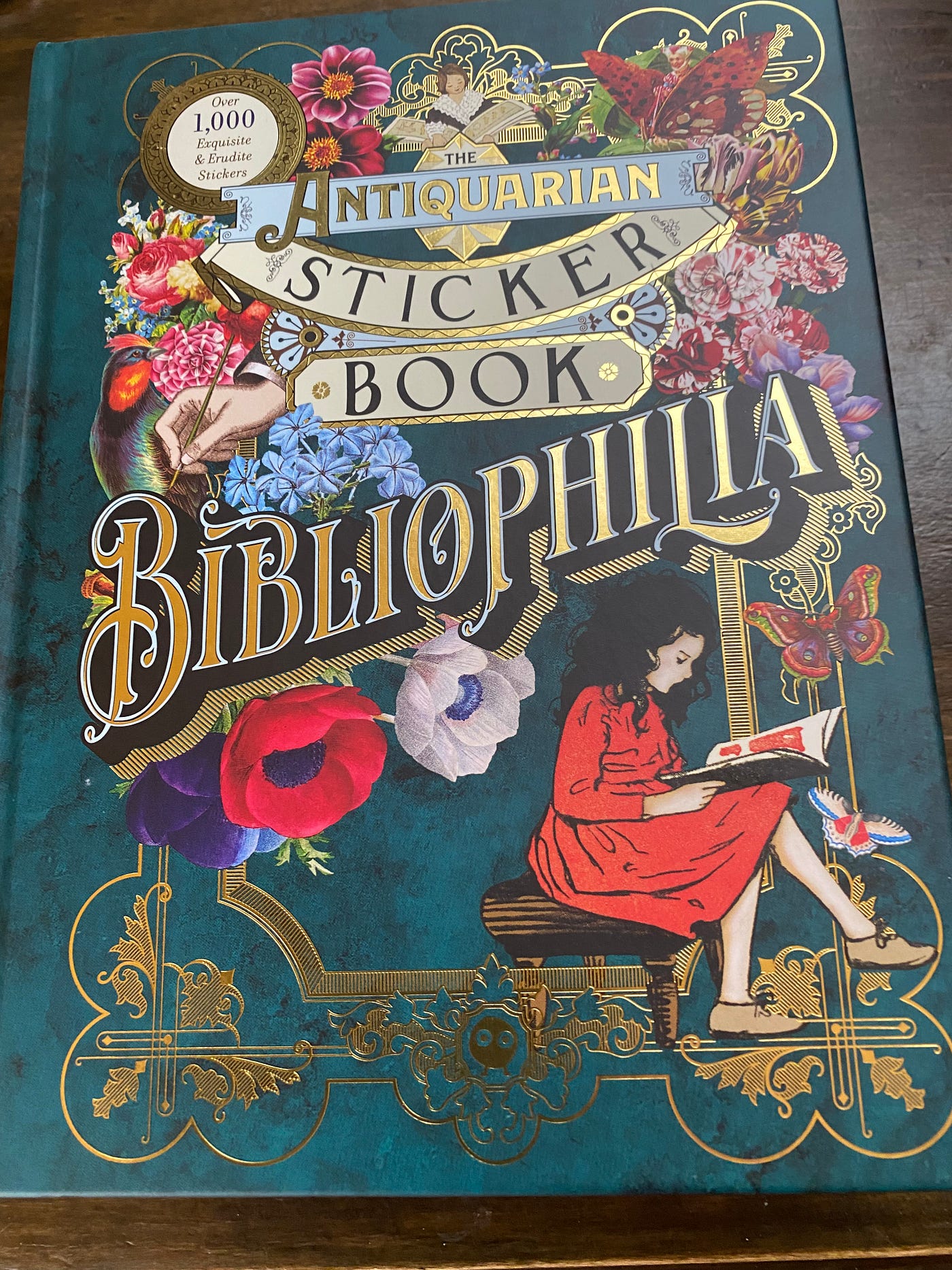 The Antiquarian Sticker Book: Bibliophilia [Book]