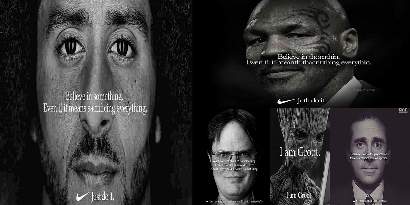 Just Meme It. The new Nike campaign, released in… | by Nikeyra Williams |  Nikeyra Williams | Medium
