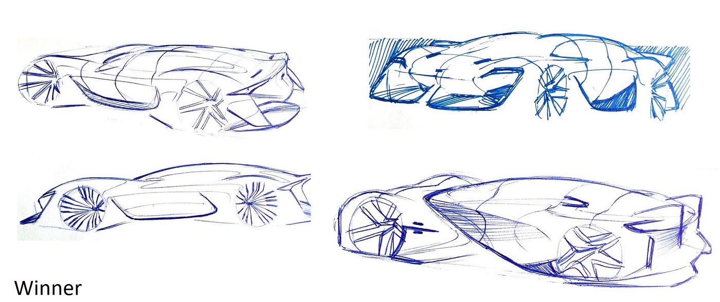 Car Sketch Design