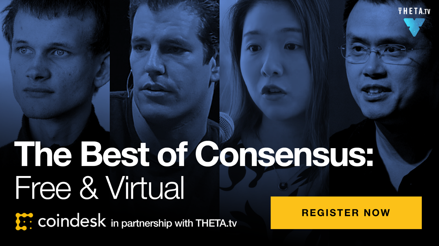 5월 11일 오늘 저녁부터 쎄타TV를 통해 코인데스크 컨센서스2020 가상 컨퍼런스를 라이브로 시청하세요! | by Theta Labs  | Theta Network Korea | Medium