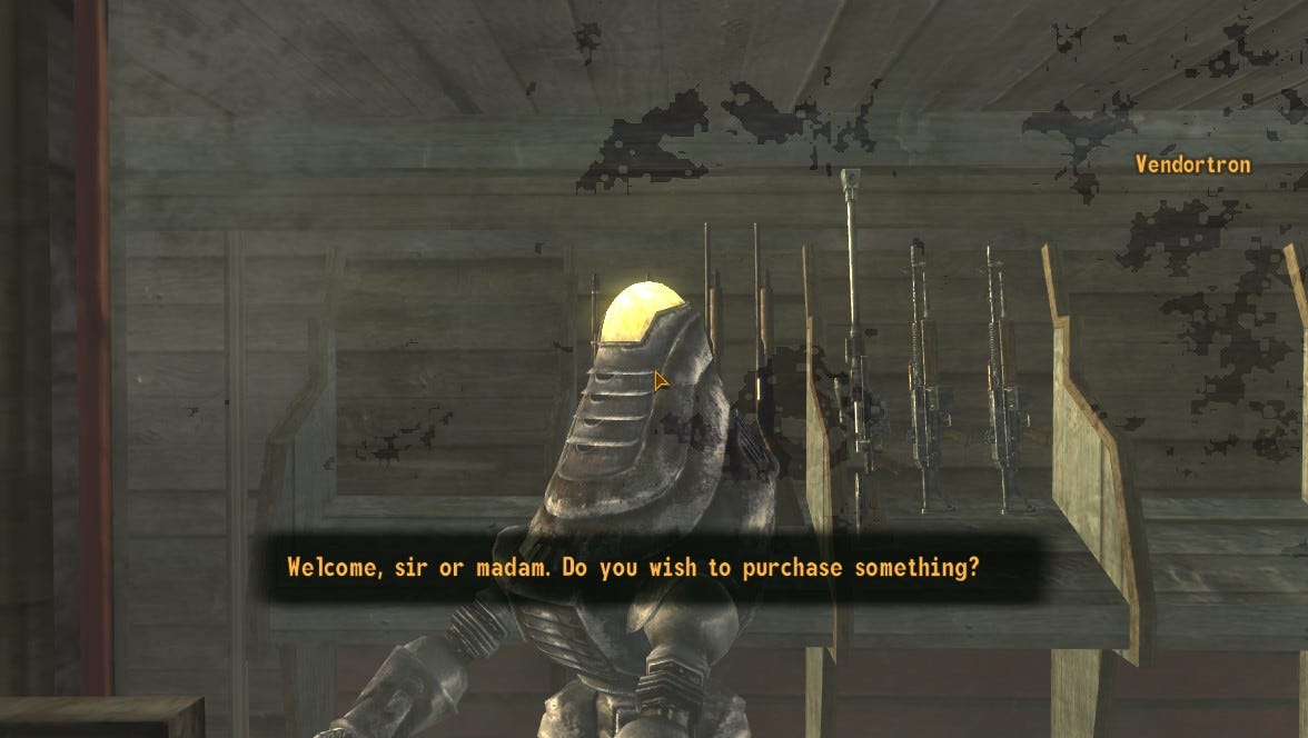 Madam Fallout 4 Porn - Darkly Satisfying Way to Make Money in Fallout: New Vegas | by Pablo Andreu  | Permadead | Medium