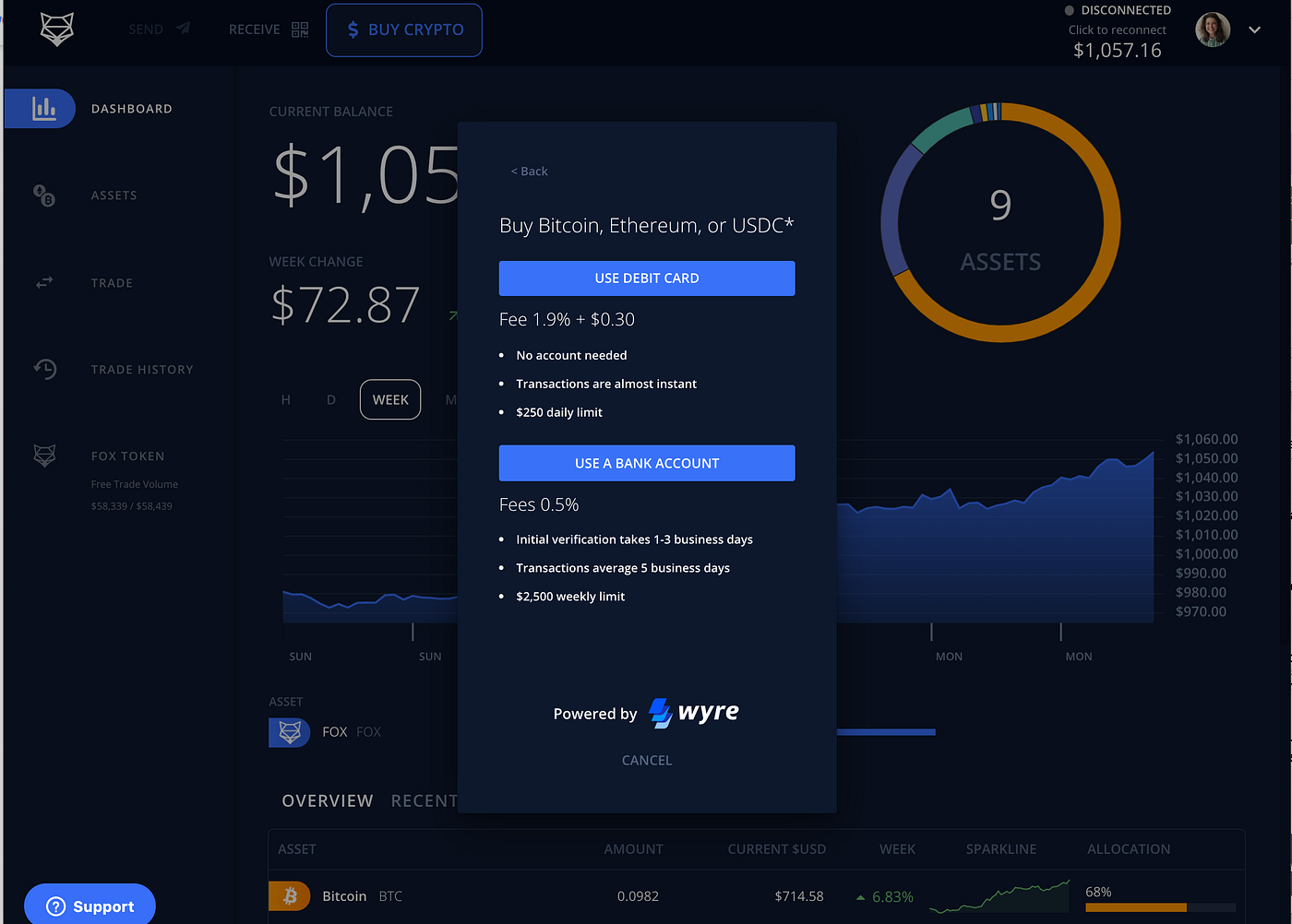 Buy Bitcoin, Ethereum, & USDC Instantly with a Debit Card | by ShapeShift |  Medium