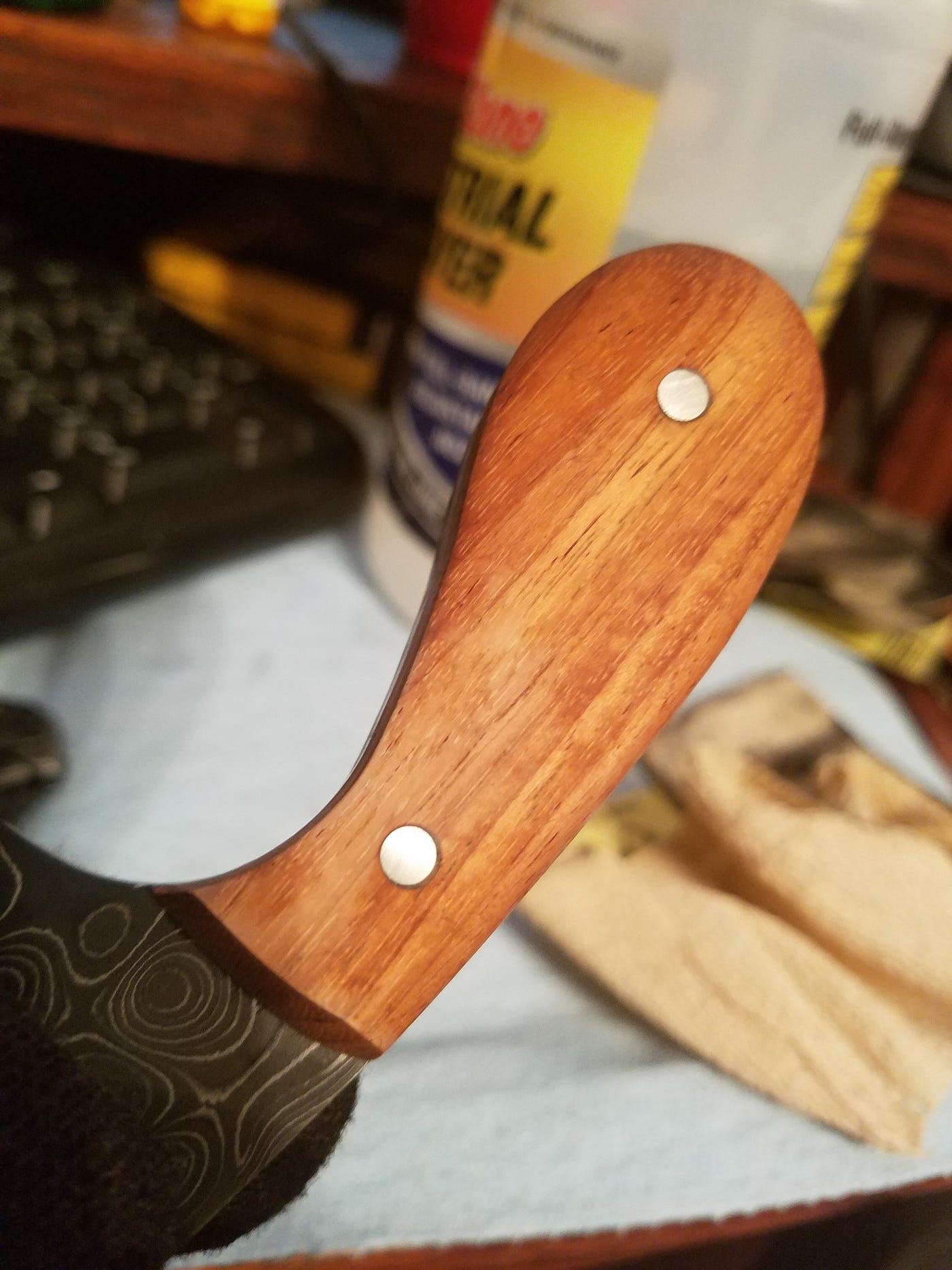 Wood/Epoxy Chef Knife Handle : 5 Steps (with Pictures) - Instructables