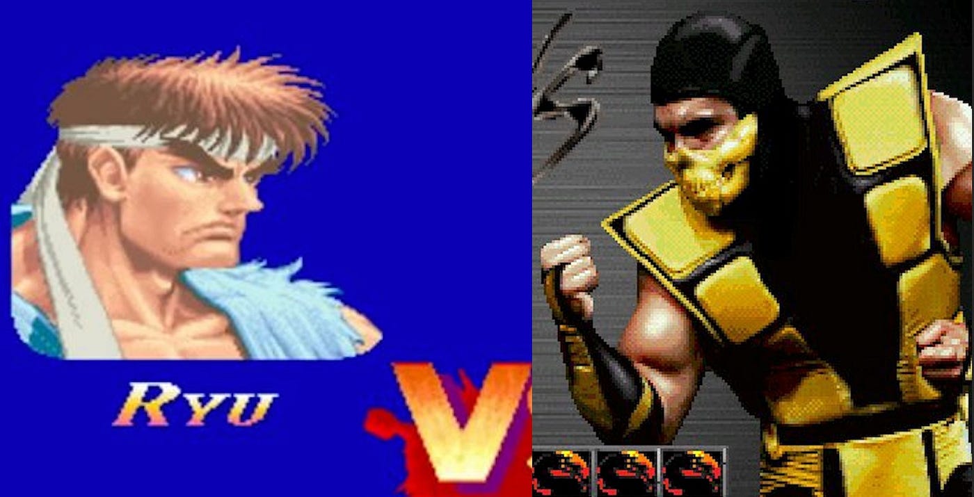 How Street Fighter 2 and Mortal Kombat Divided Arcades