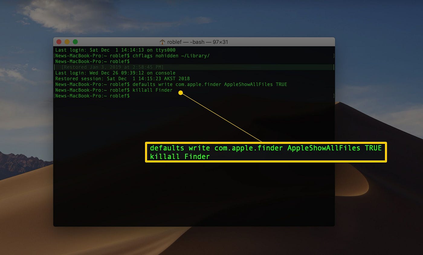 Hide Files and Folders on Mac Using Terminal | by Techwikies | Medium