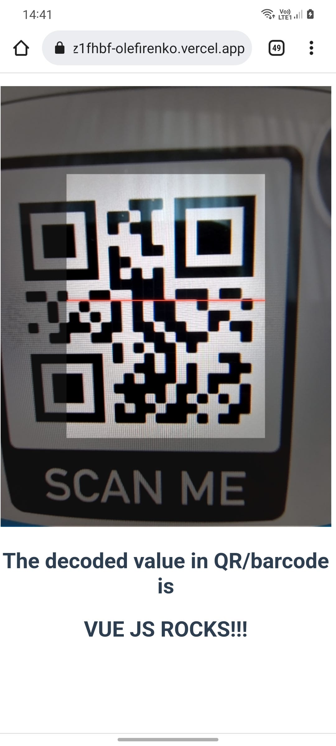 How to Add a QR and Barcode Scanner to Your Vue.js App | by Dmytro  Olefyrenko | Medium