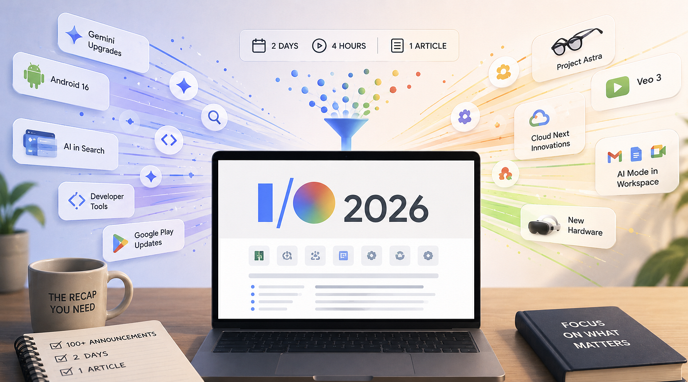 The Only Google I/O 2026 Recap You Actually Need to Read