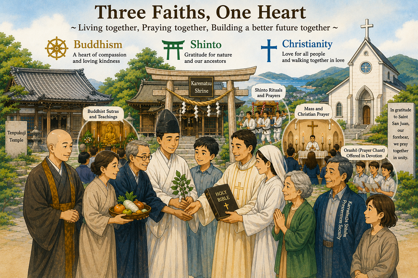 Why Did Buddhist Temples and Shinto Shrines Protect Christians Despite the Prohibition Edicts?